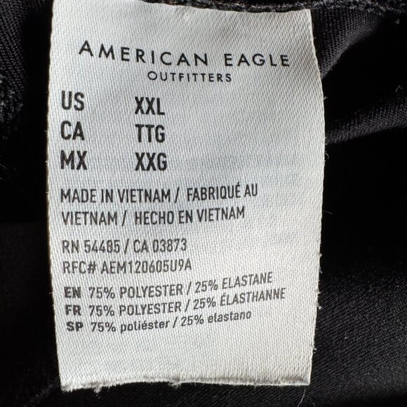 AE highwasited The Everything Pocket Bike Short black size XXL - Picture 9 of 10